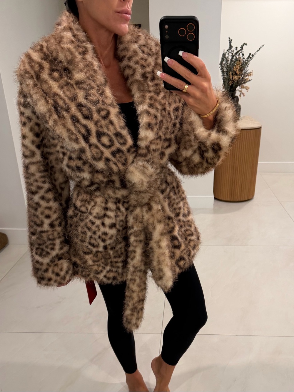 Fur coat